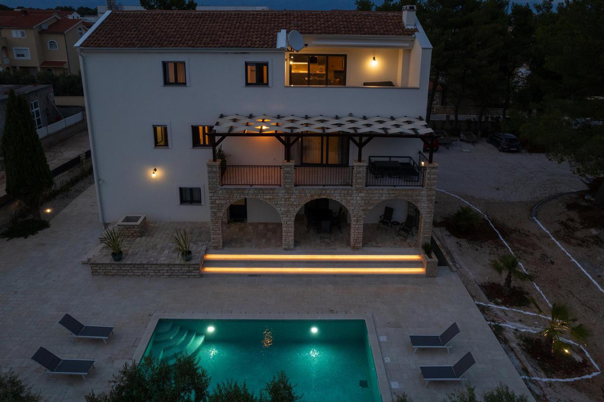Villa Jalan Vrsi Esterno foto